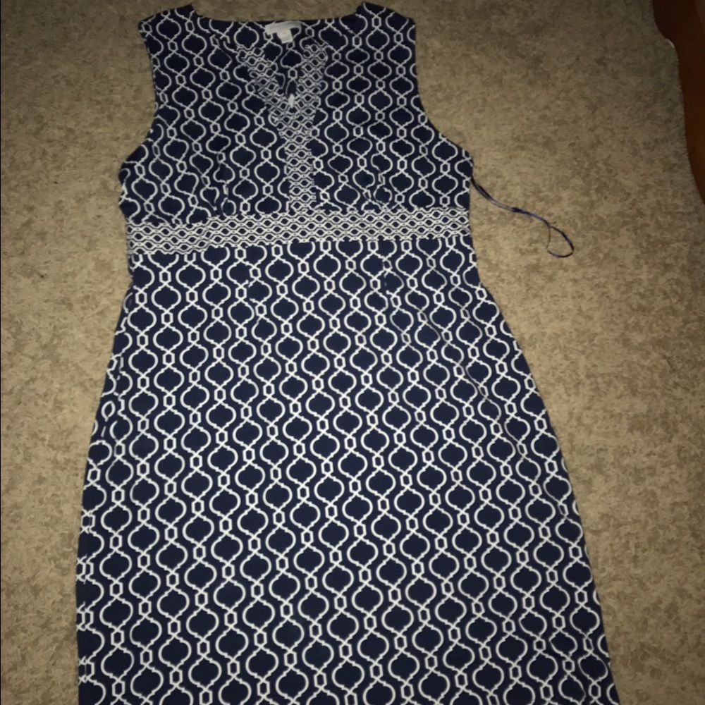 Charter club printed dress