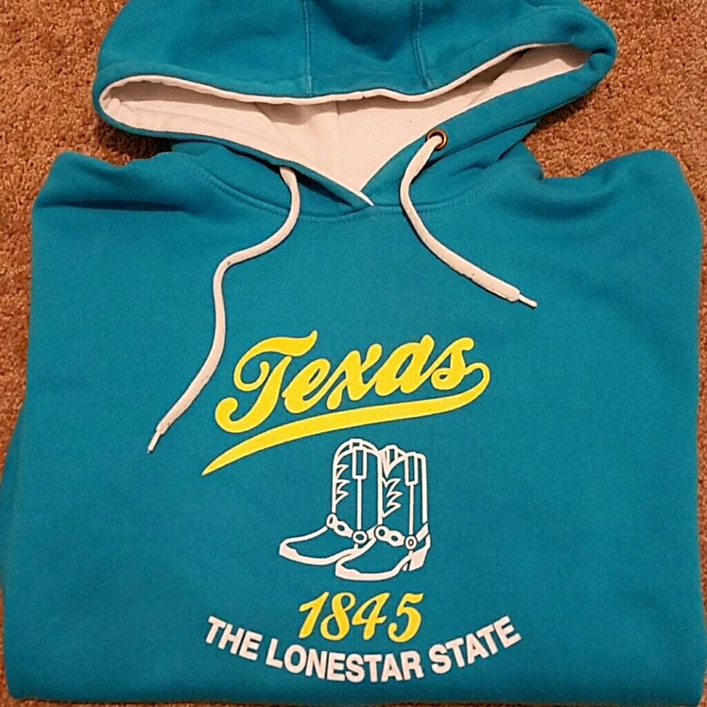 Texas hooded sweatshirt size XL
