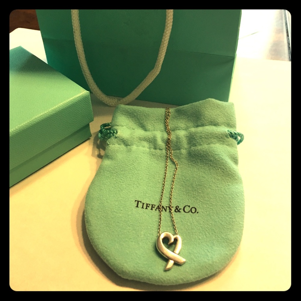 Tiffany Paloma Picasso Loving Heart Mini Necklace