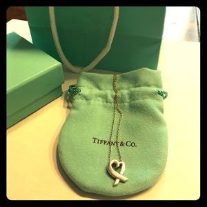 Tiffany Paloma Picasso Loving Heart Mini Necklace