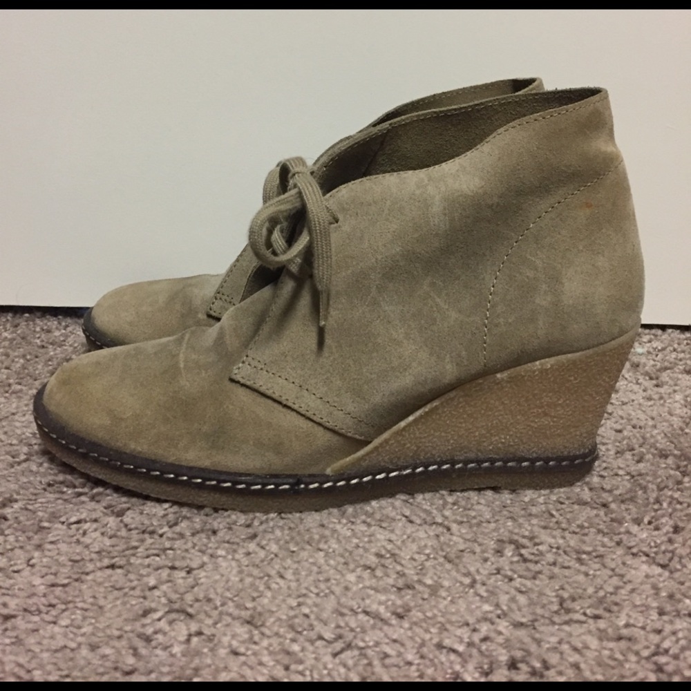 J. Crew Macalister Wedge Booties