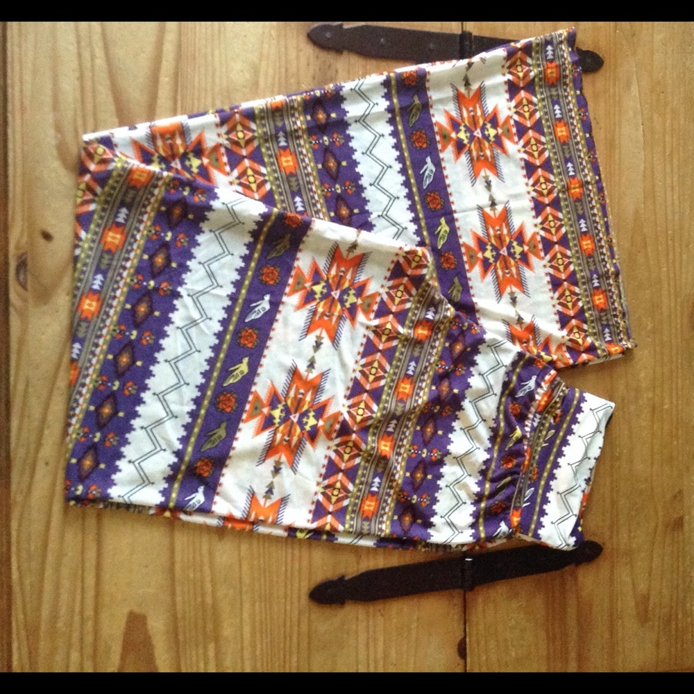 J&K Tribal Print Palazzo Pants