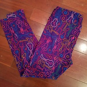 Guitar Lularoe Leggings