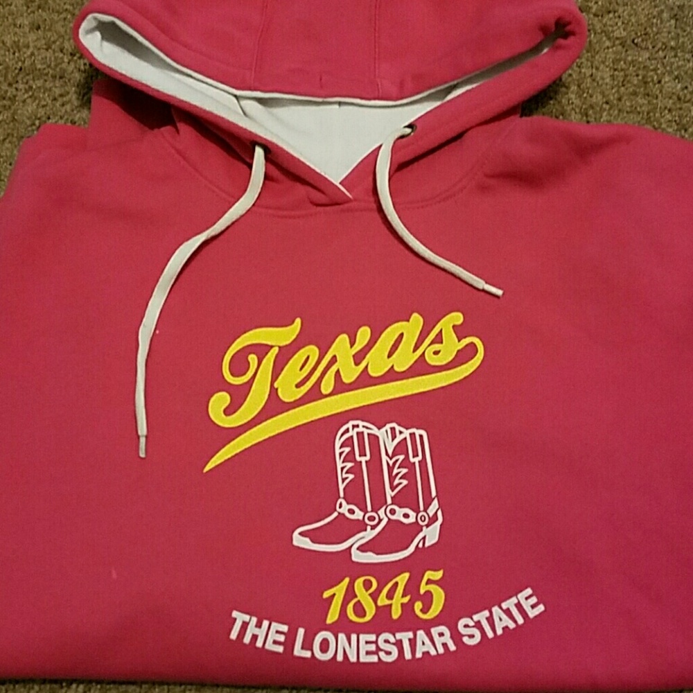 Texas hooded sweatshirt size XL