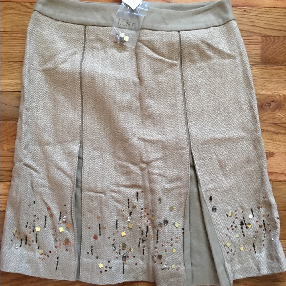 LOFT Dress skirt