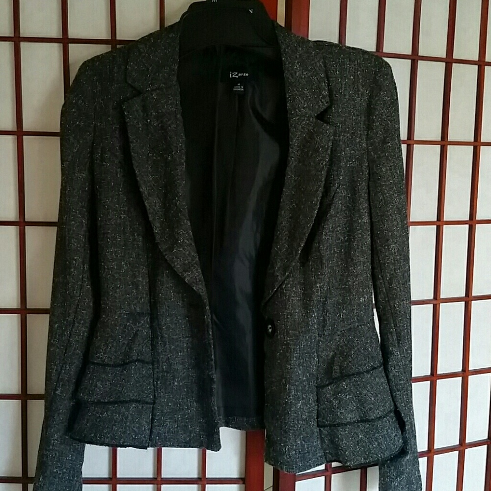 Ruffled Blazer