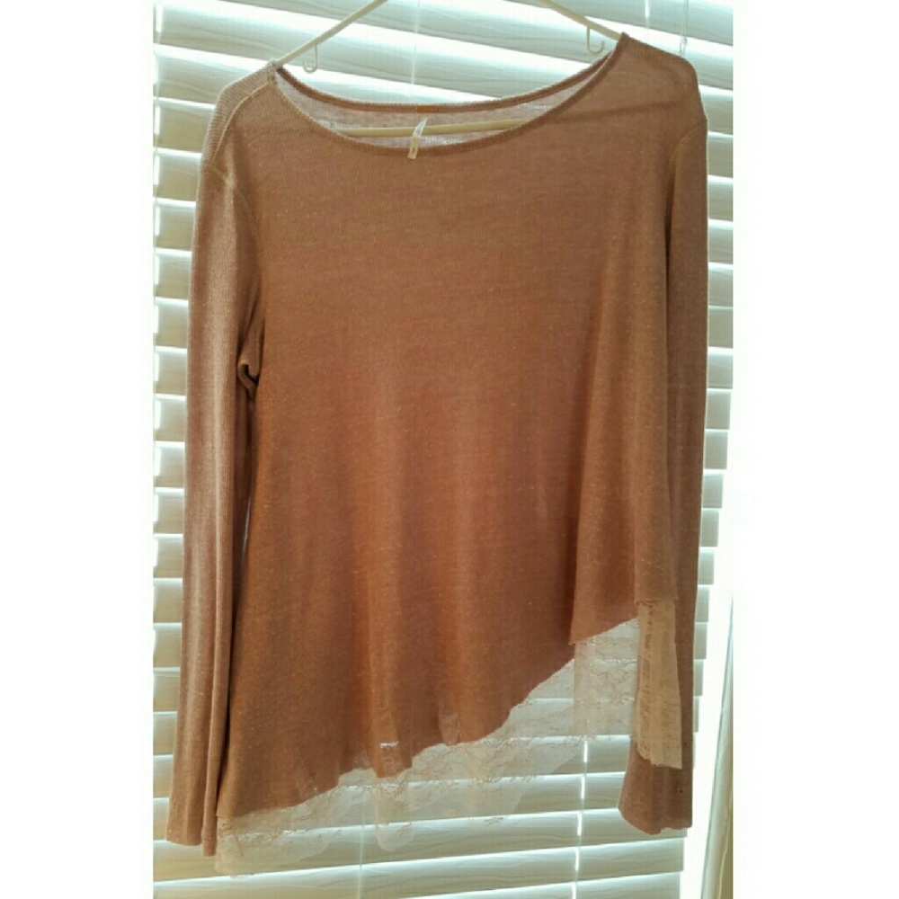 Free People Lace Sweater