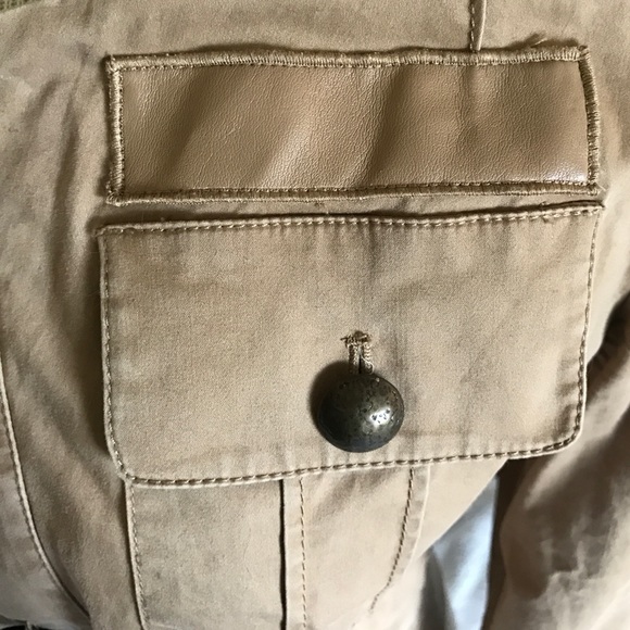 BEBE Embellished Army Jacket, 10 - Picture 5 of 5