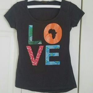 Africa Love t-shirt (from South Africa)
