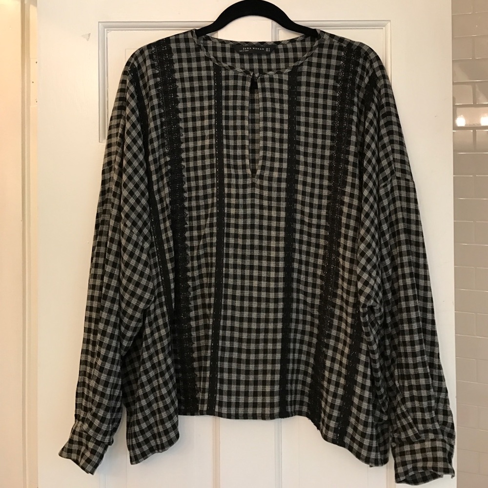 Checkered Zara Shirt