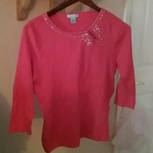 Embellished dressy sweater