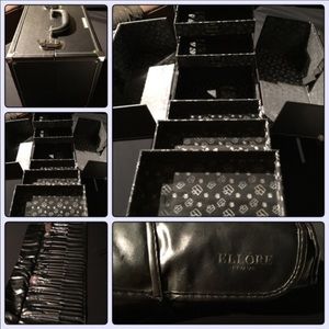 Caboodle Make up case and Ellorê brushes