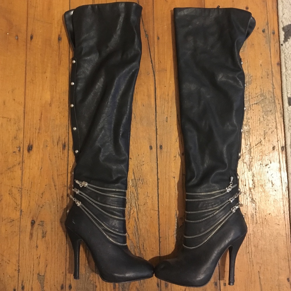 Thigh high boots