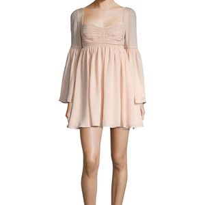 Free People
Party Duchess Silk Flared Dress