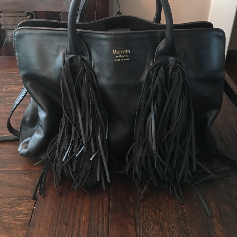 Italian all leather handbag