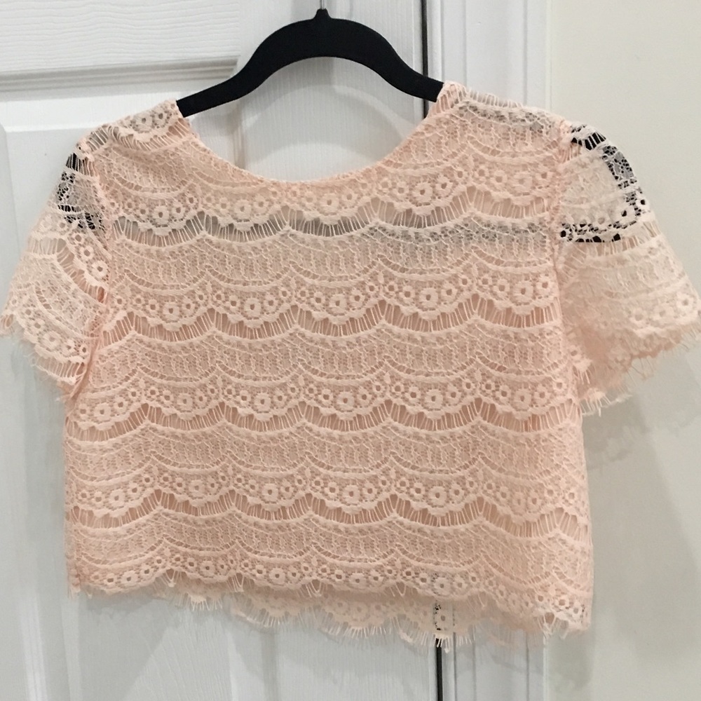 Lace top Full lined. ✨New, Unused✨ - Picture 1 of 2