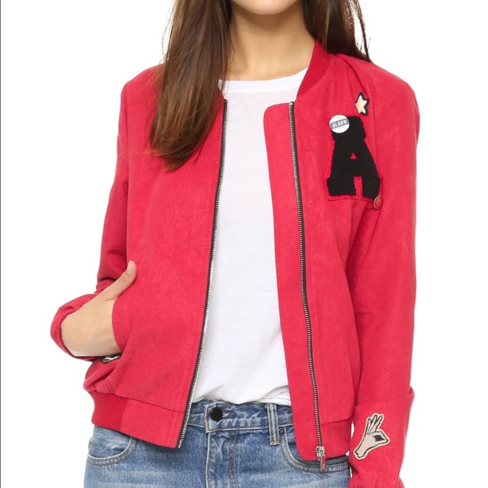 Maison Scotch Varsity Bomber Jacket