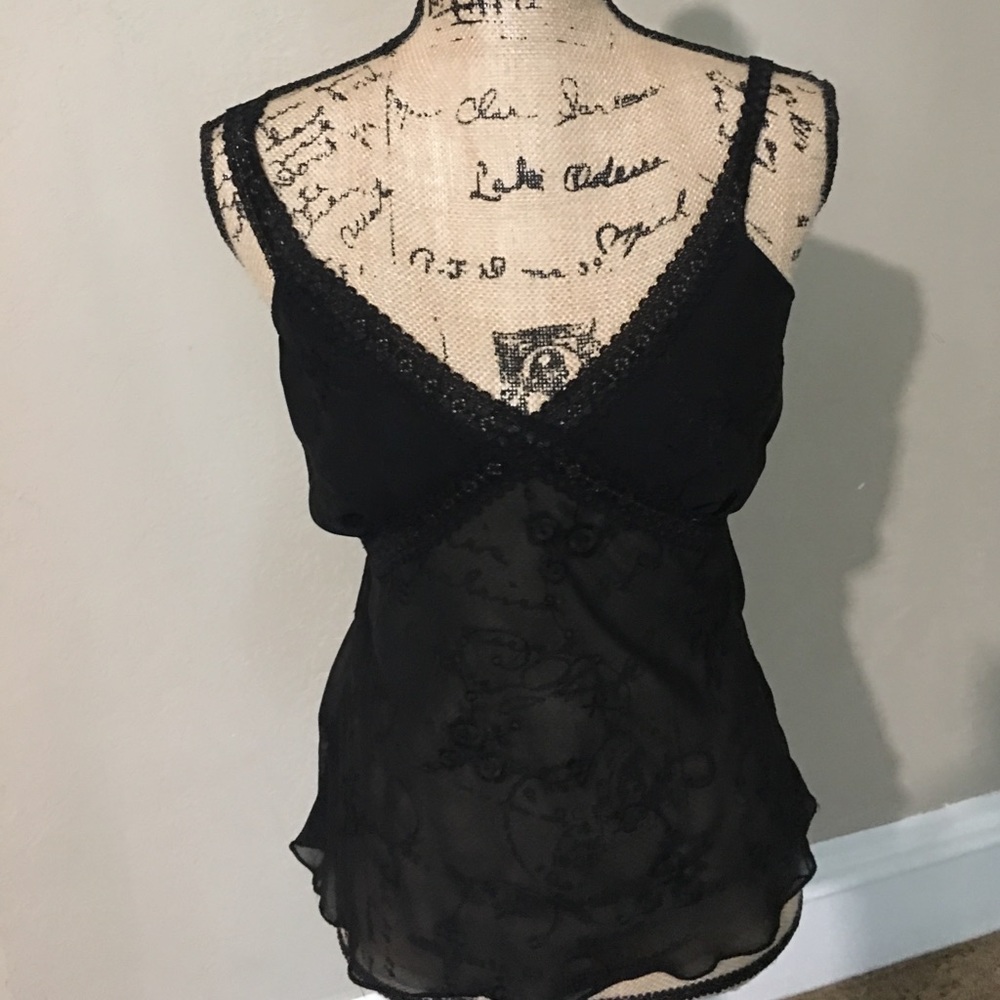 Studio Y Size Medium sheer tank
