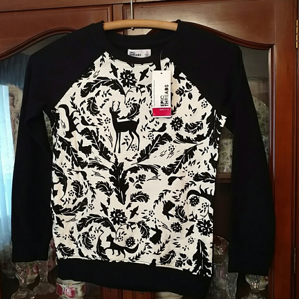 Epic Threads by Macy's girls ivory print