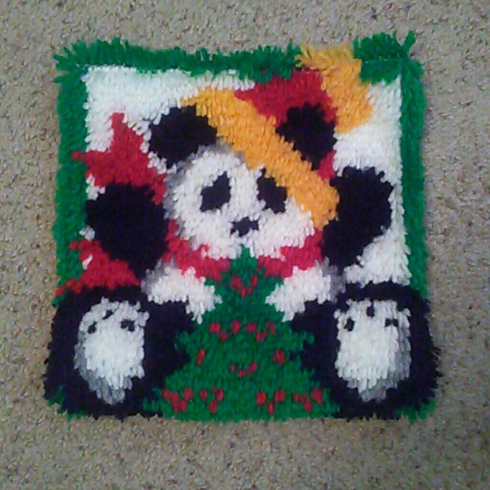 2 Holiday Bear Rugs