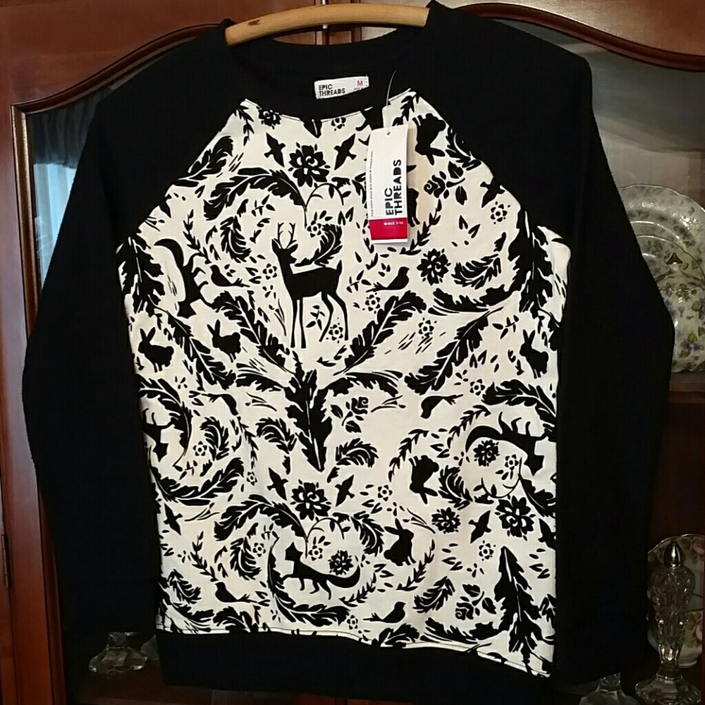 Epic Threads by Macy's girls print sweater