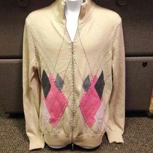 Les Copains 100% Cashmere Cardigan