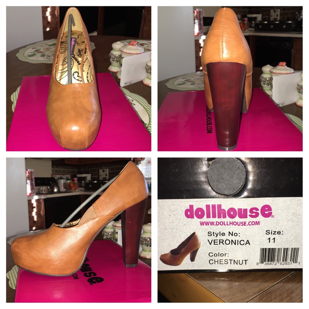 Brown heels