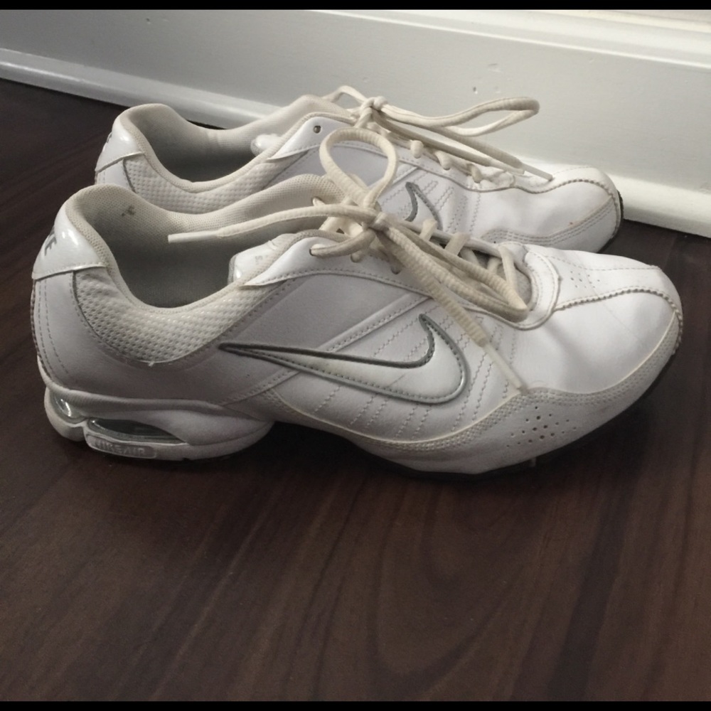 Nike air women's white leather