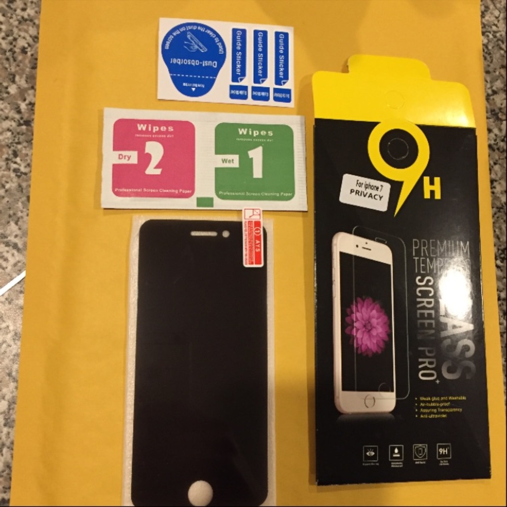 Privacy screen tempered glass for iPhone 6/6s/7 +