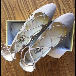 NIB 💕Lace-up ballet flats