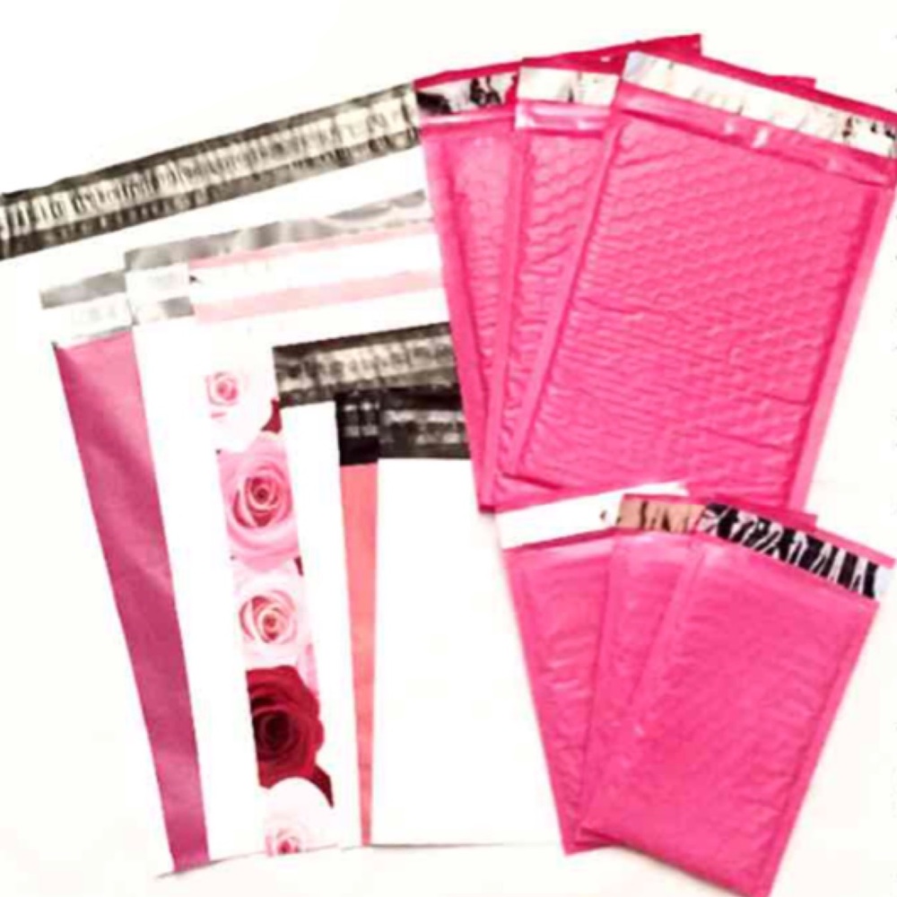 (60) Asst Size Polymailers & Padded Mailers
