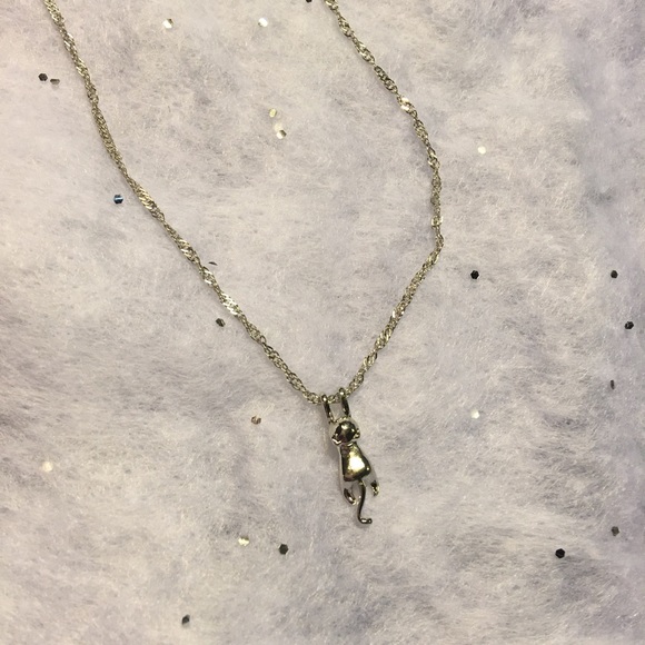 (O1) Dainty Kitty Necklace - Picture 2 of 5