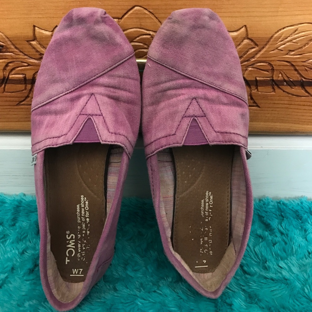 Purple washed TOMS