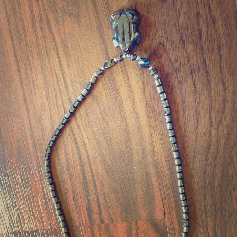 Frog necklace