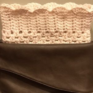 Women's crocheted boot cuffs