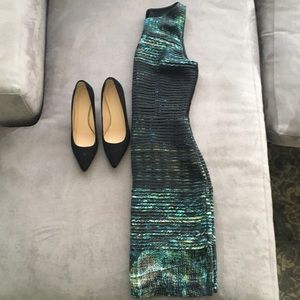 Bergdorf dress in mermaid green 🌊