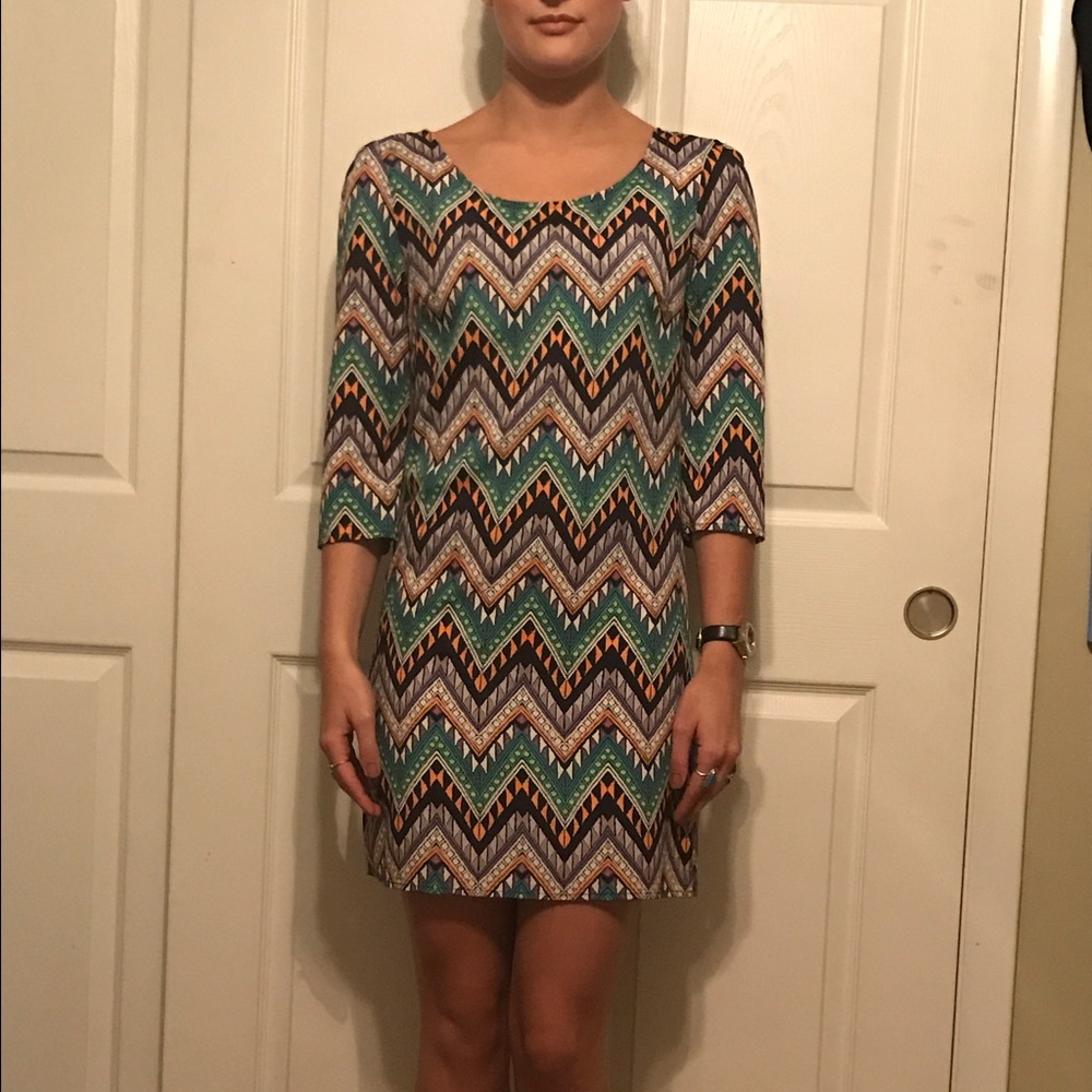 Multi colored dress