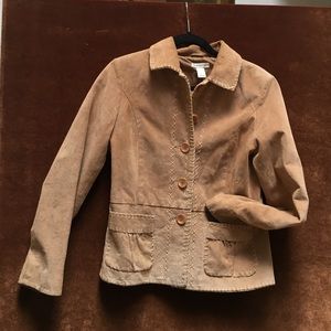 Harold's leather Beautiful bright brown Jacket