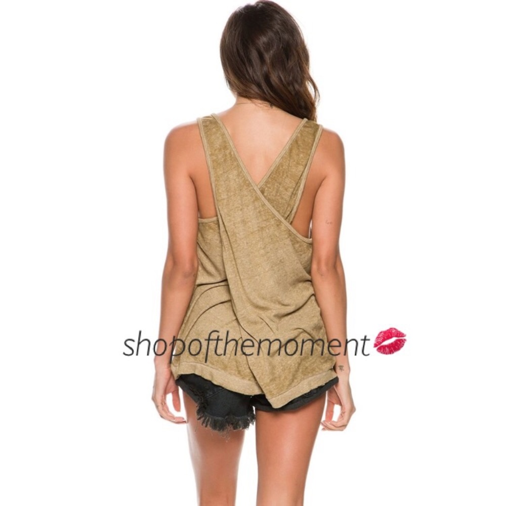 🌻 ℓαѕт 1! ✶ Free People ✶ Draped Open Back Tank ✶ - Picture 6 of 6
