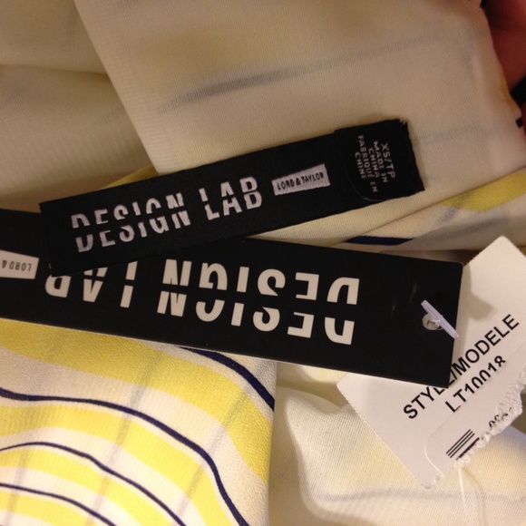 Design lab for lord & taylor summer dress nwt xs - Picture 3 of 3