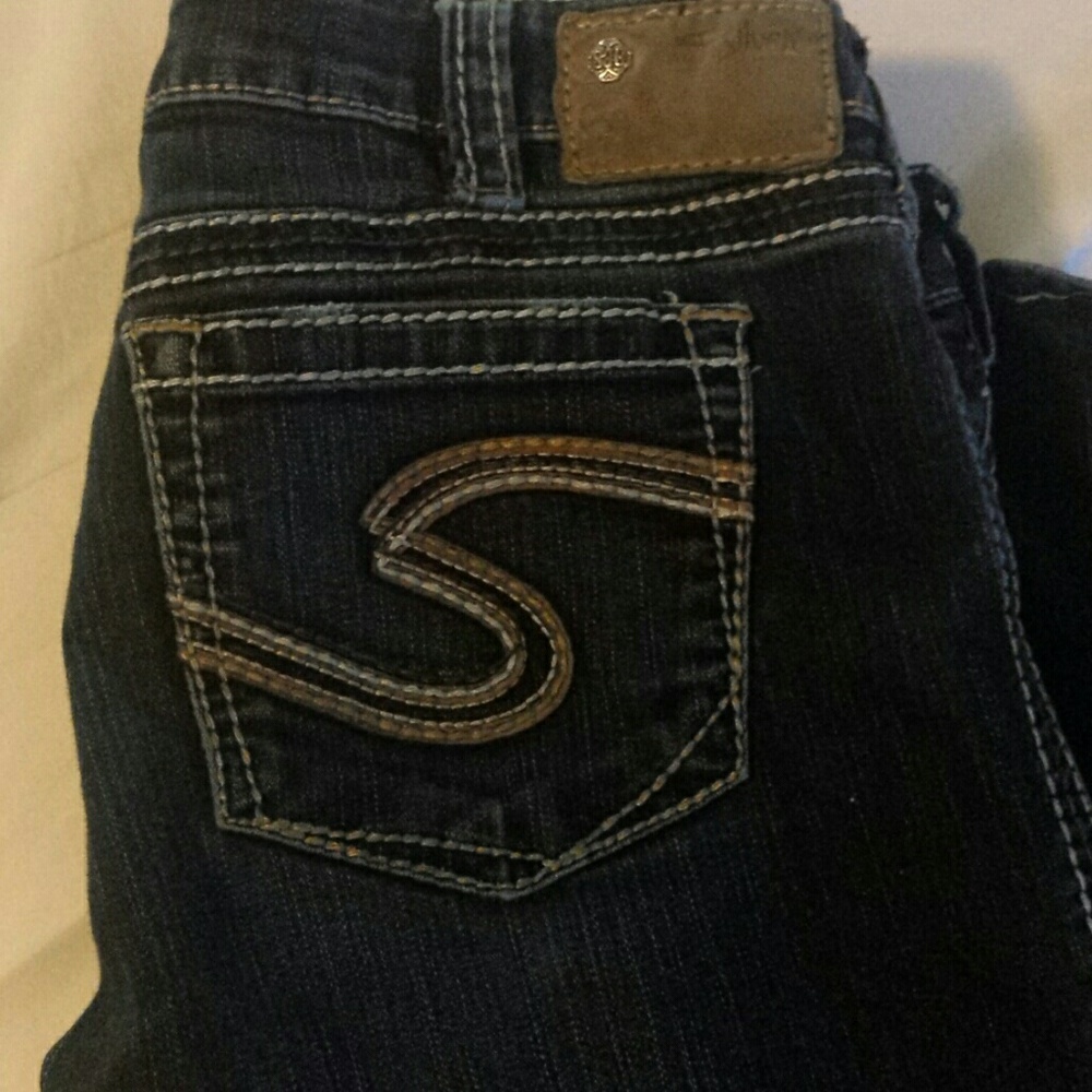 Silver jeans