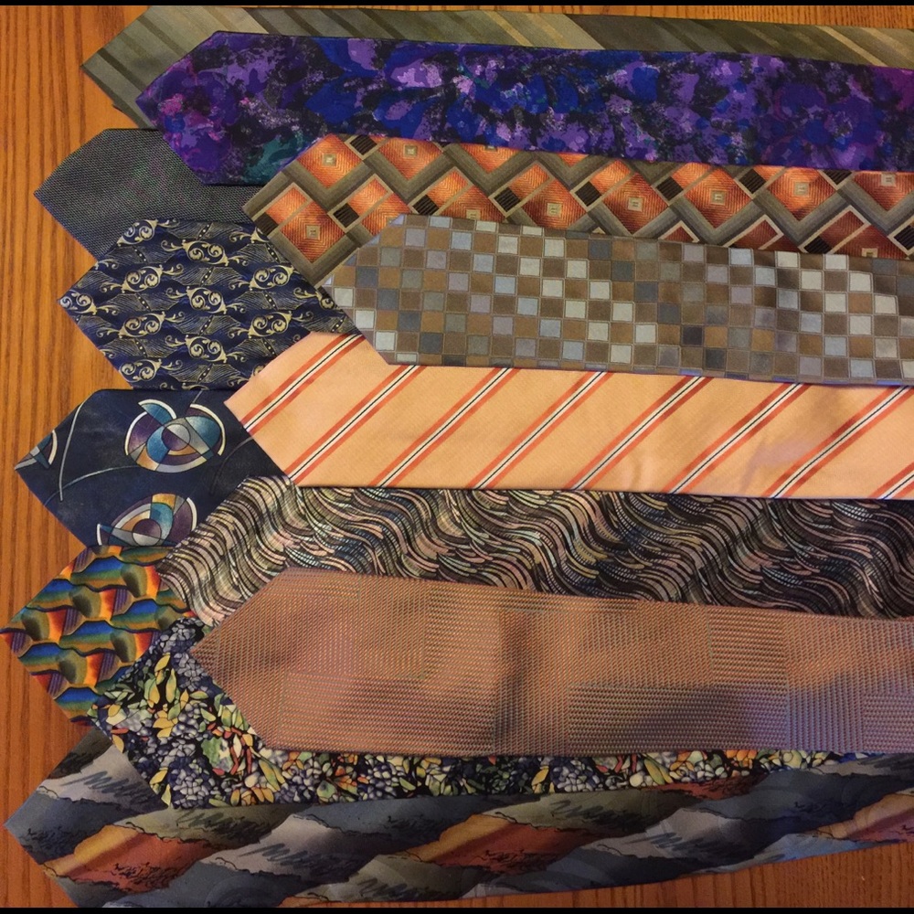 Assortment of neckties