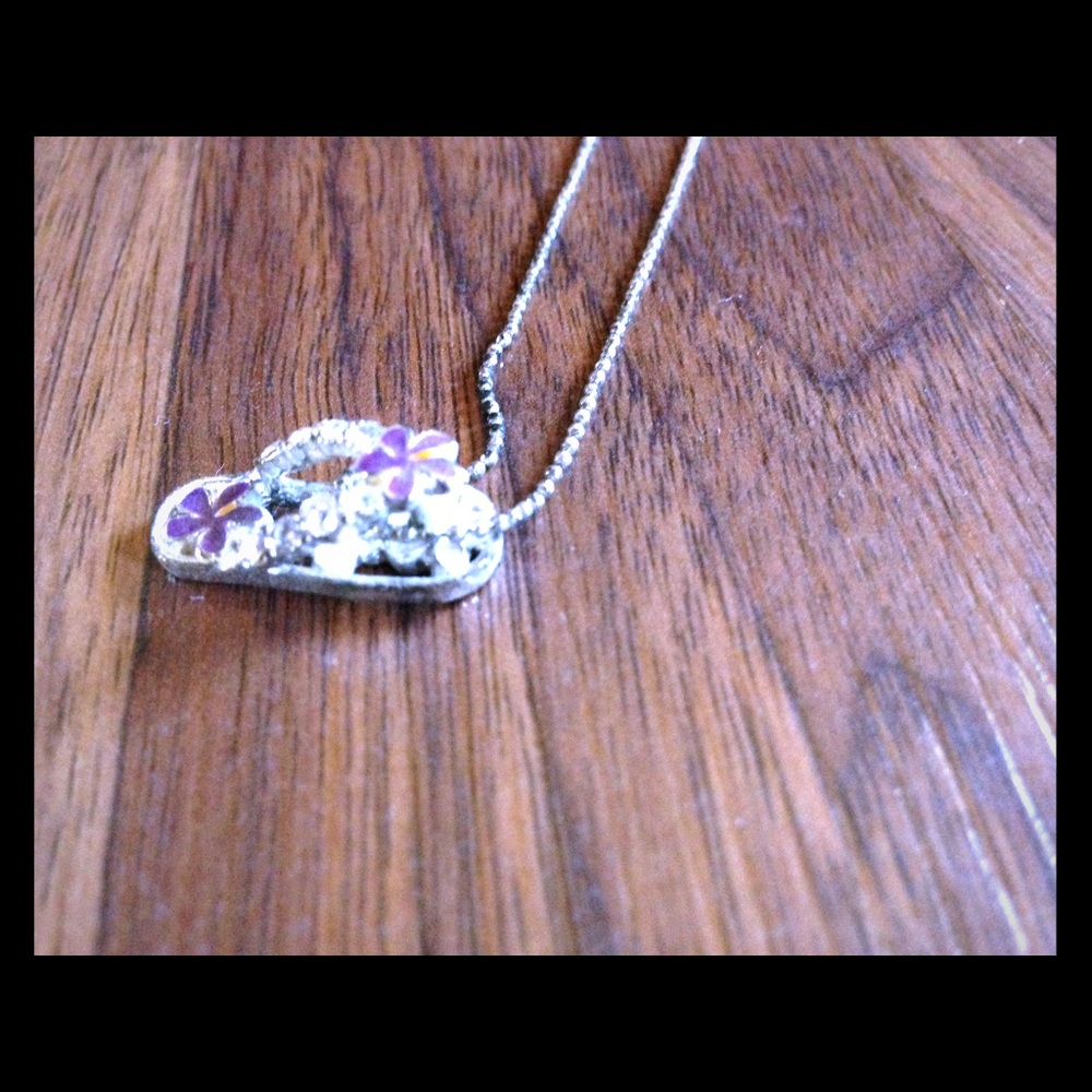 Flip flop necklace