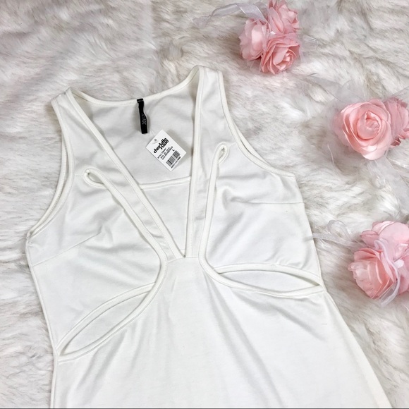 Brand New White Dress - Picture 2 of 3