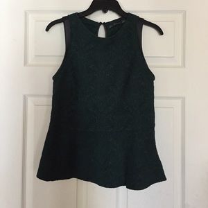 Peplum top from Zara
