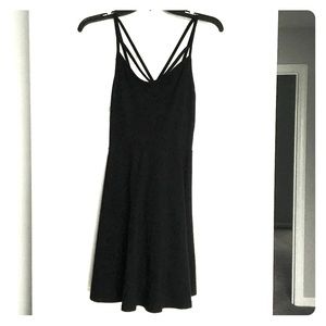 PINK VICTORIA SECRET strapy little black dress.