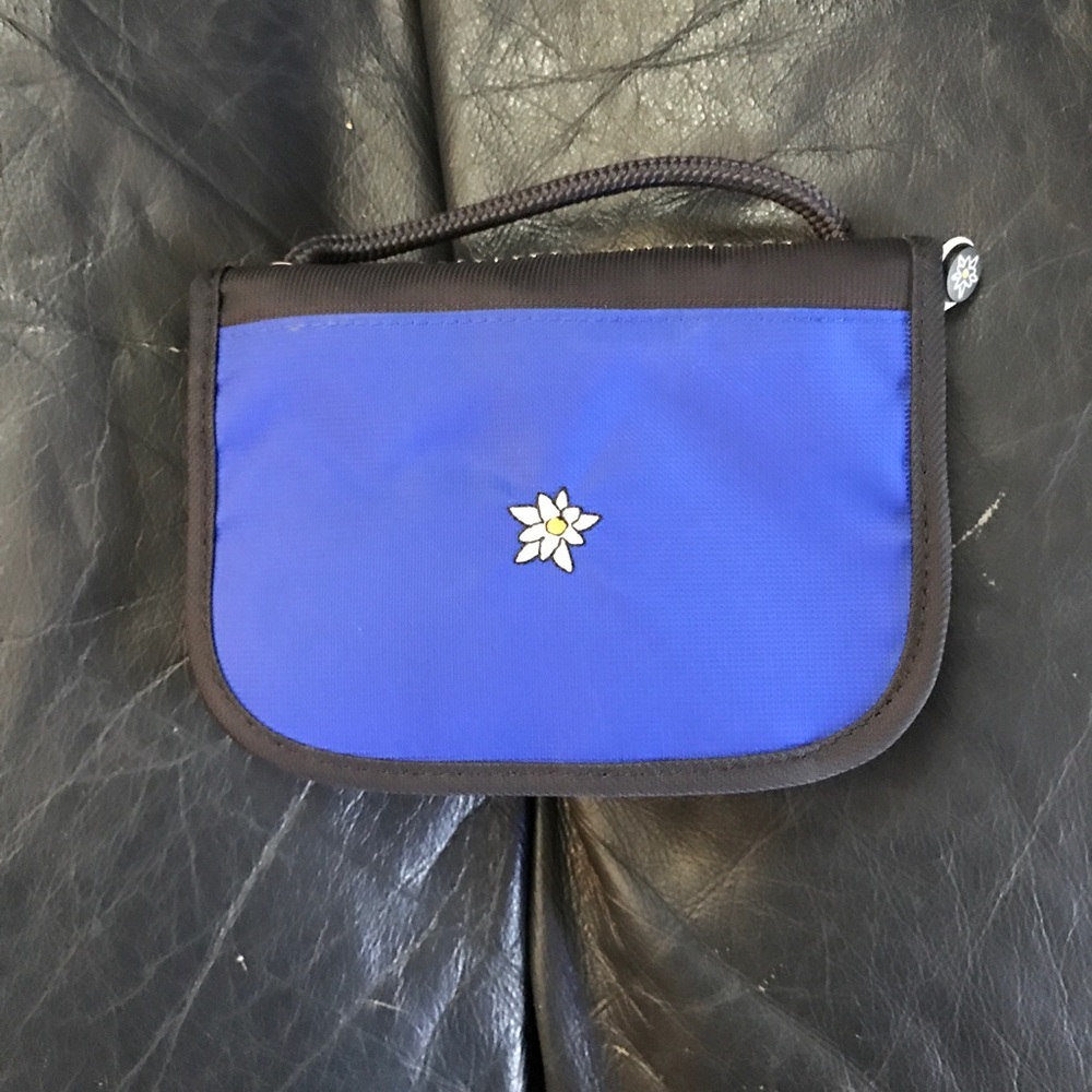 Wallet with strap