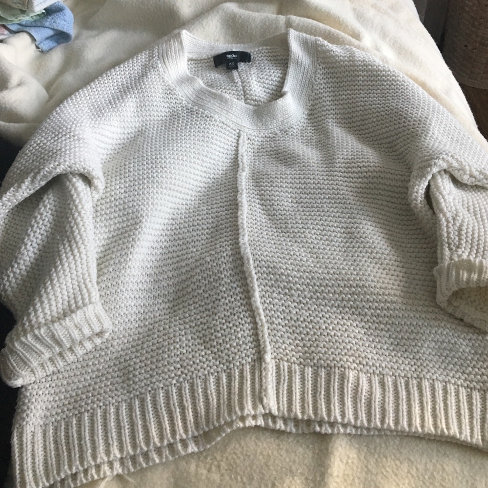 White sweater