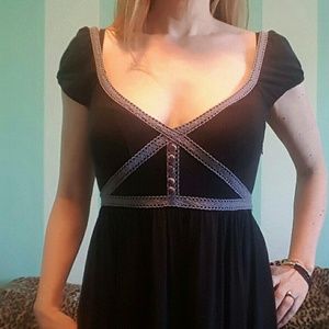 Free People Black Dress