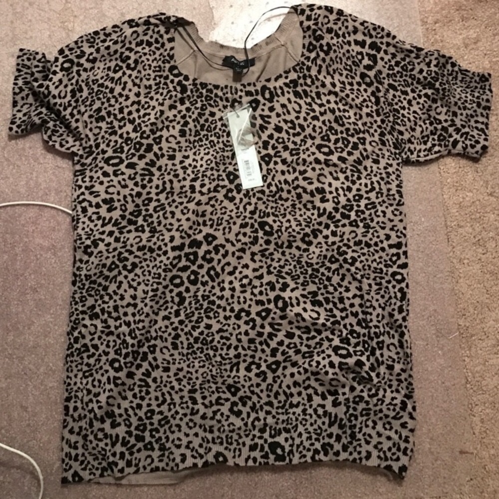 Cheetah print shirt